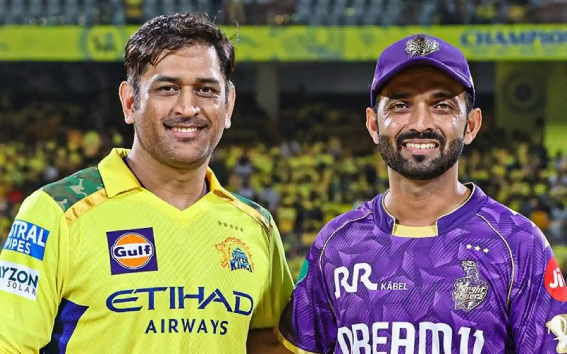 KKR will face CSK in IPL 2025 [Source: @RahaneDrives/x.com]